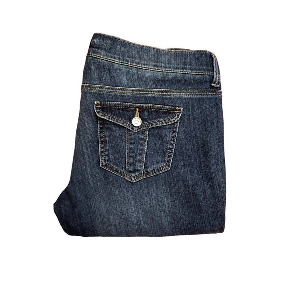 VINTAGE Burberry Jeans Size 32 Blue - Picture 6 of 12